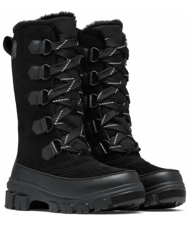 Women’s Sorel Torino V Tall Waterproof OutDry Boots - Black / Natural