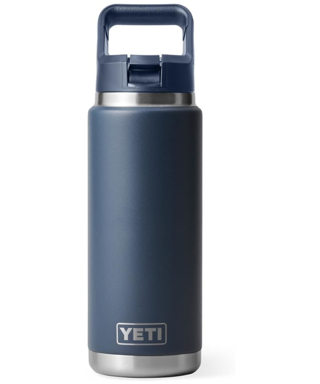YETI Rambler 26oz Stainless Steel Vacuum Insulated Leakproof Straw Bottle - Navy