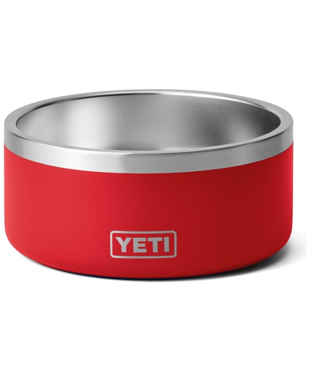 YETI Boomer 8 Stainless Steel Non-Slip Dog Bowl - Rescue Red