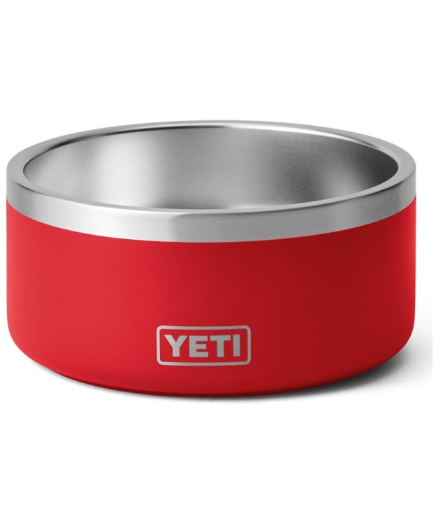 YETI Boomer 4 Stainless Steel Non-Slip Dog Bowl - Rescue Red