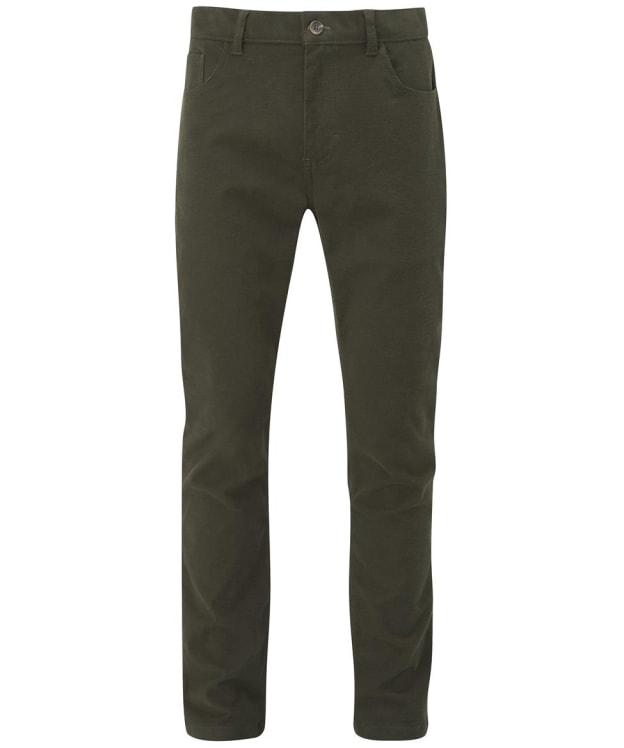 Men's Alan Paine Southoak Moleskin Regular Trousers (32 Leg) - Olive