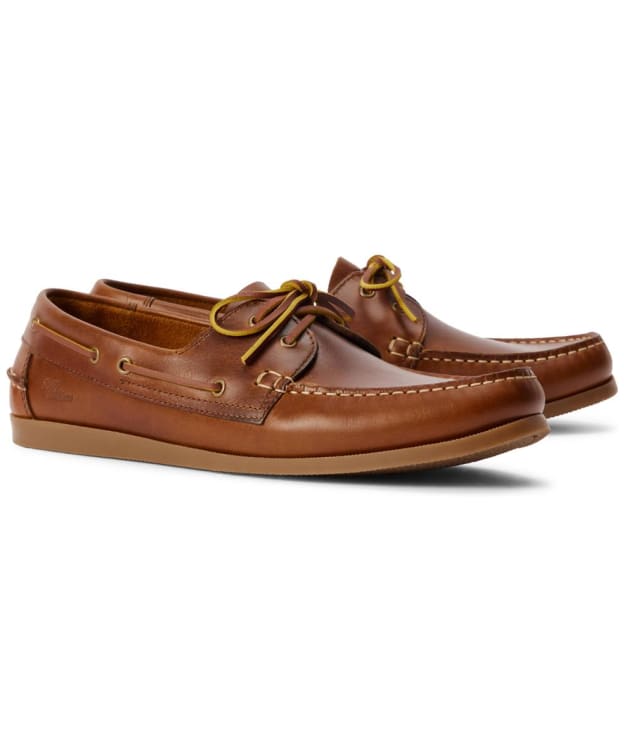 Men's R.M. Williams Islet Moccasin Boat Shoe - Tan