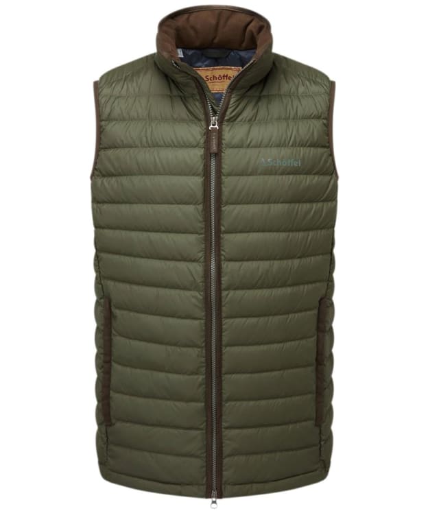 Men's Schöffel Bowden Down Gilet - Woodland
