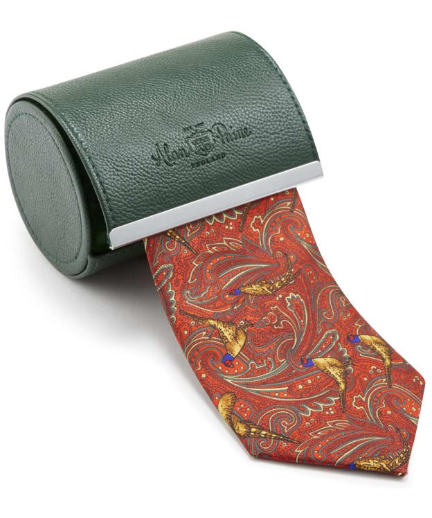 Men's Alan Paine Ripon Silk Country Tie - Wine