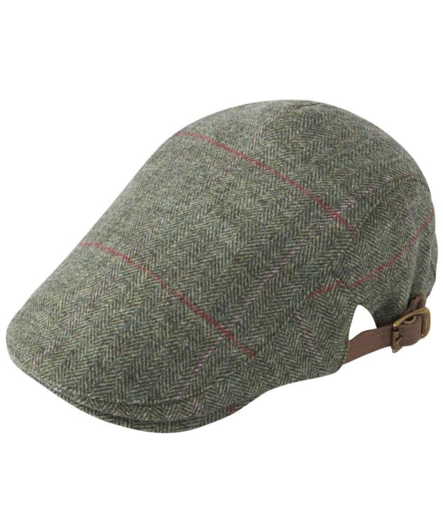 Alan Paine Combrook Tweed Cap - Heath