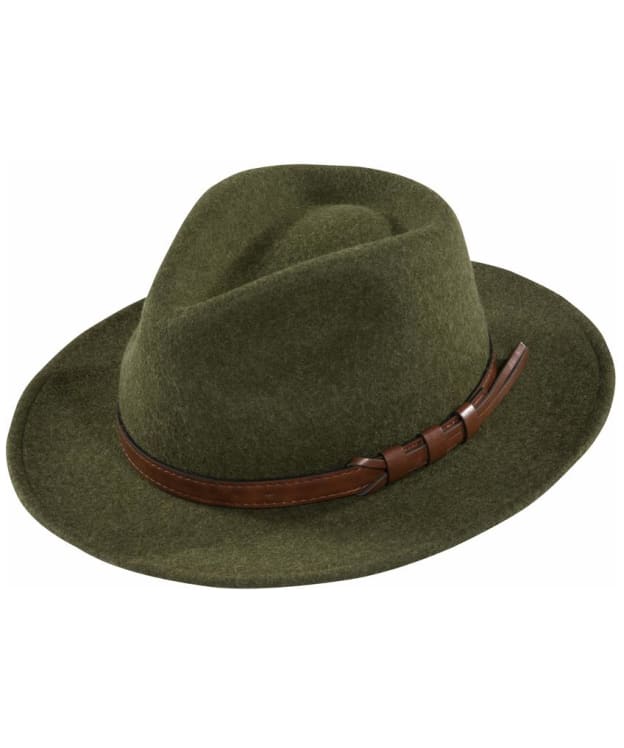Men's Alan Paine Richmond Felt Hat - Olive