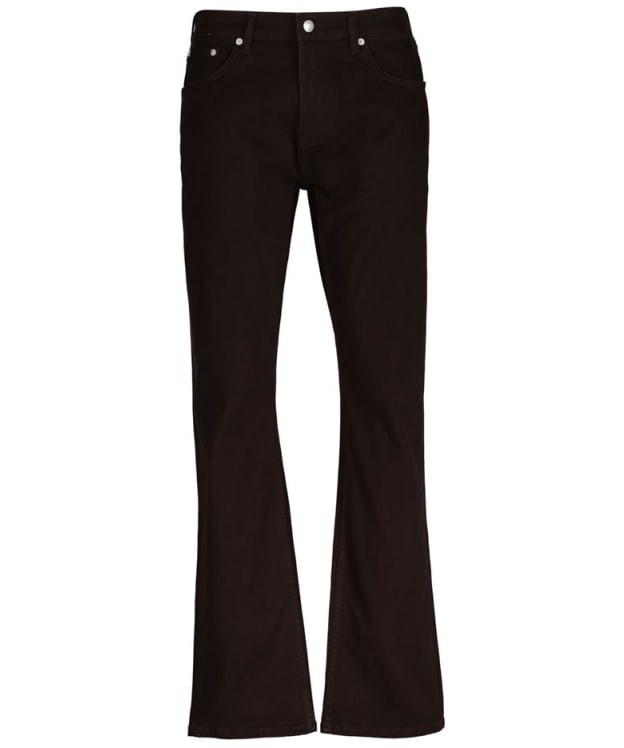 Men's GANT Regular Fit Moleskin Jeans - Deep Brown