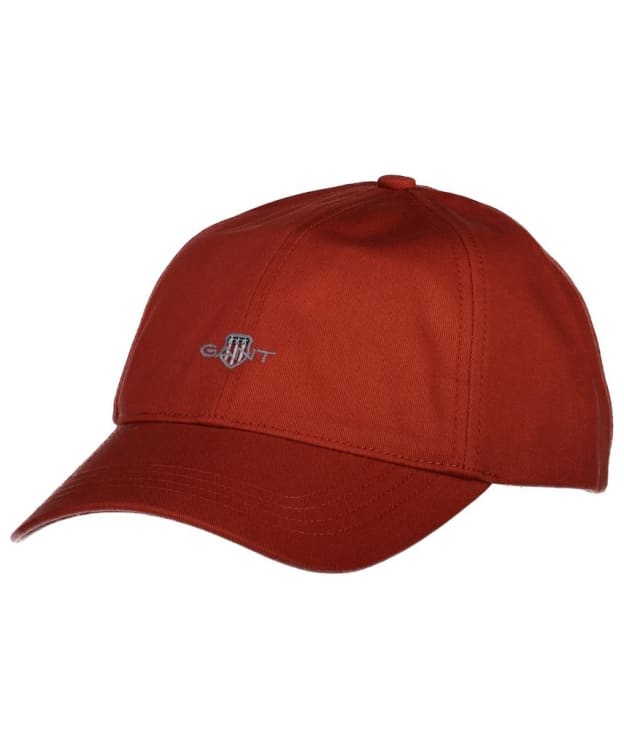 Men's GANT Shield Cotton Twill Cap - Modern Rust