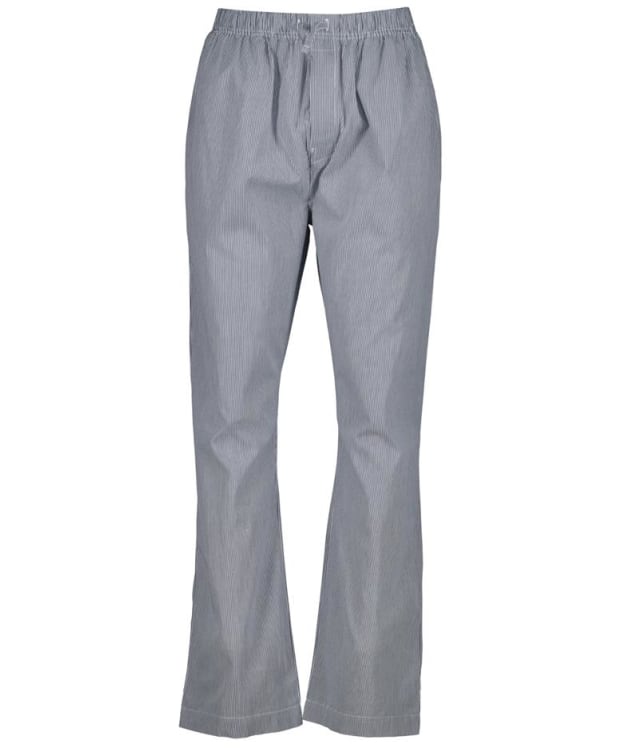 Men's GANT Poplin Striped Pyjama Pants - Persian Blue
