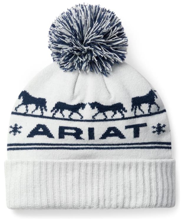 Women's Ariat Apres Ski Beanie Hat - Off White
