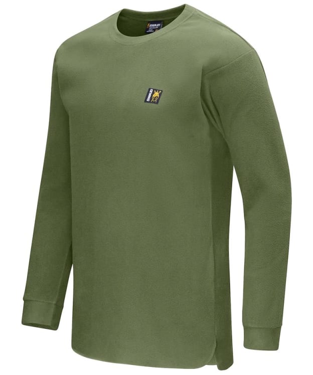 Men's Swazi Long Sleeve Microfleece Base Layer Tee - Ranger