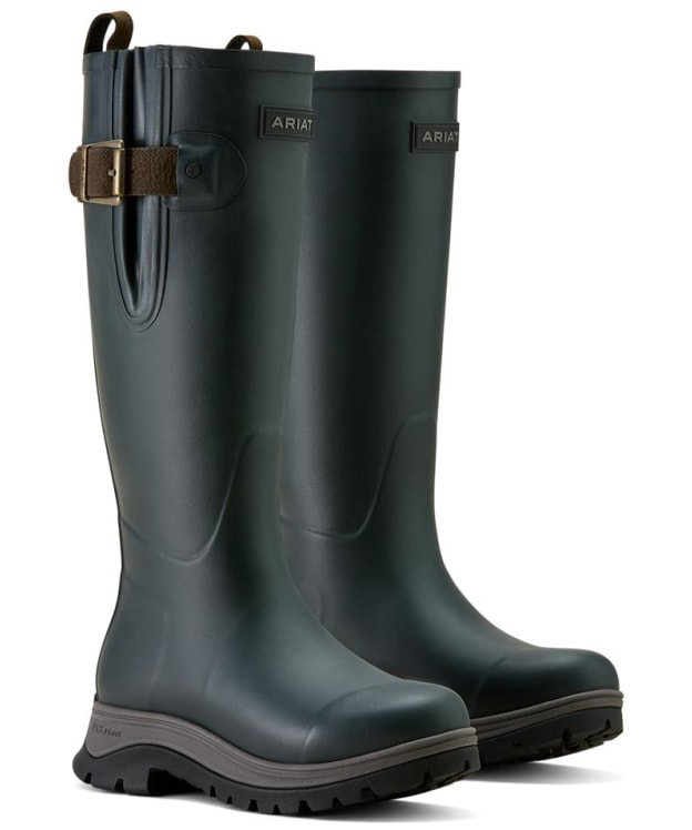 Women's Ariat Woodstock Rubber Wellington Boots - Deep Navy