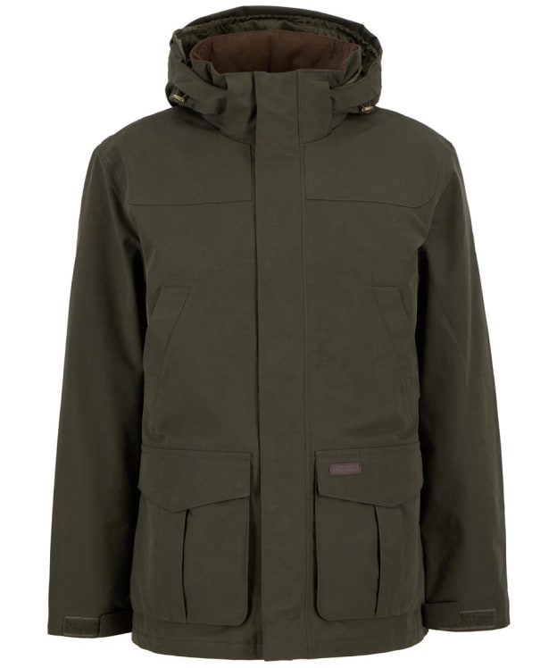 Men’s Barbour Brockstone Waterproof Jacket - Dark Olive