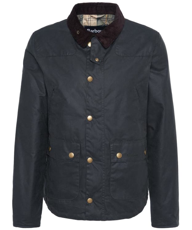 Men's Barbour Reelin Waxed Jacket - Sage