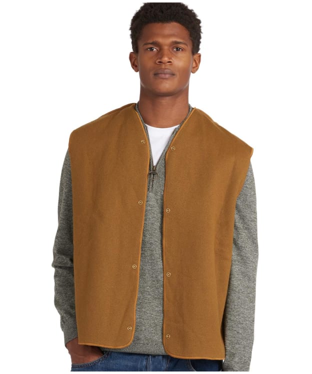 Men's Barbour Warm Pile Snap-in Lining - Brown