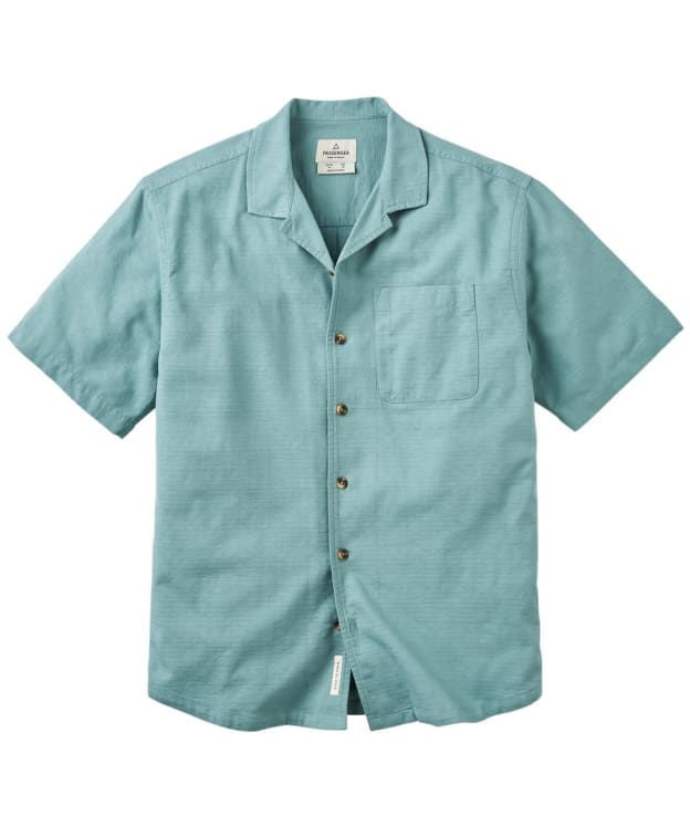 Men's Passenger Clothing Cove Organic Textured Shirt - Arctic