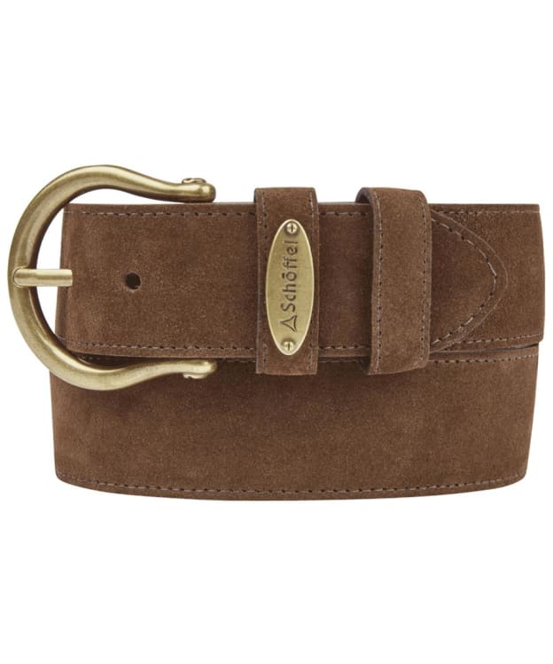 Women’s Schöffel Dovedale Suede Belt - Chocolate Suede