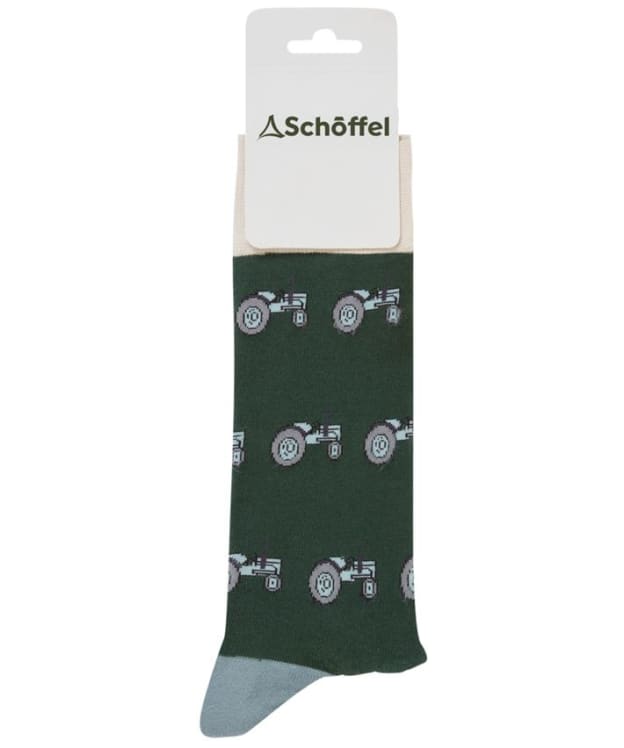 Men’s Schöffel Single Cotton Socks - Grey Tractor