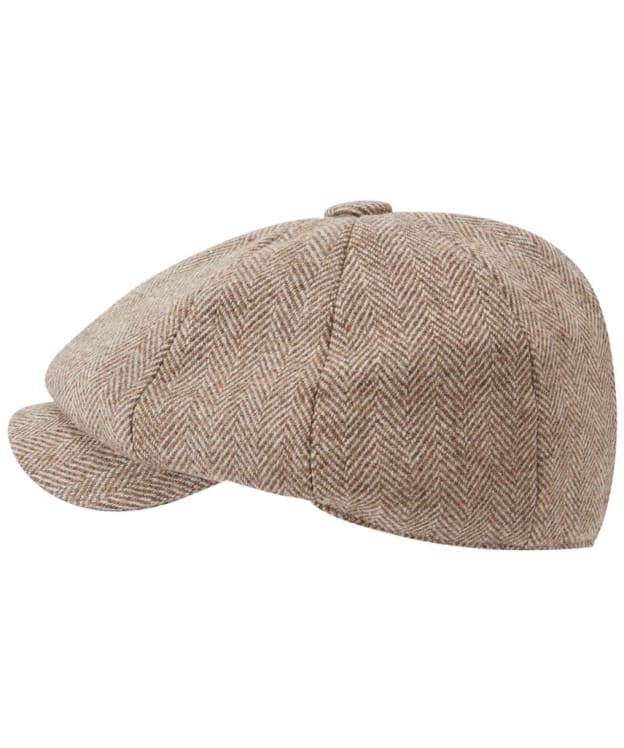 Women's Schöffel Newsboy Cap - Cobblestone Herringbone Tweed
