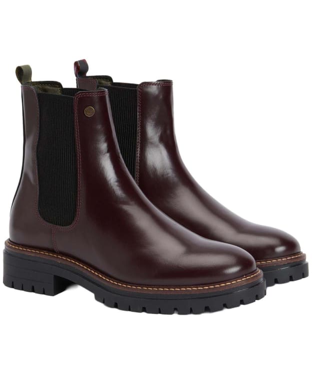 Women's Barbour Marla Chelsea Boots - Cherry Glace