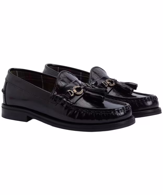Women's Barbour Jen Loafers - Black