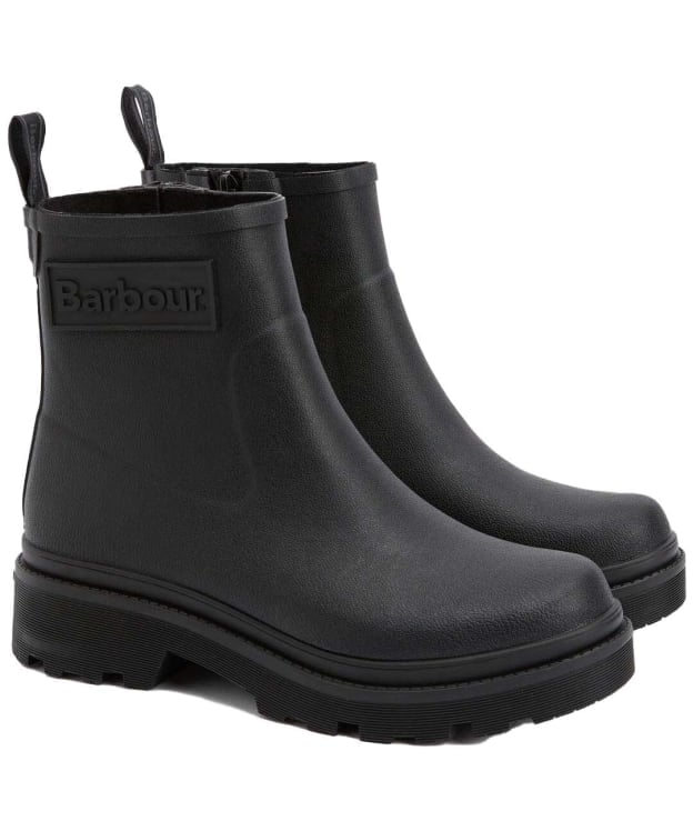 Women's Barbour Layla Ankle Wellingtons - Black