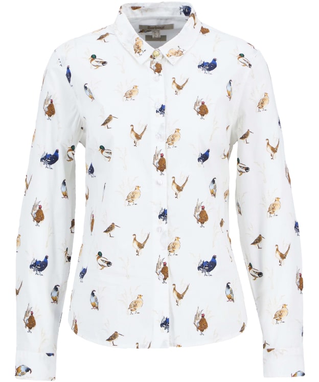 Women's Barbour Brambles Shirt - Bird Print