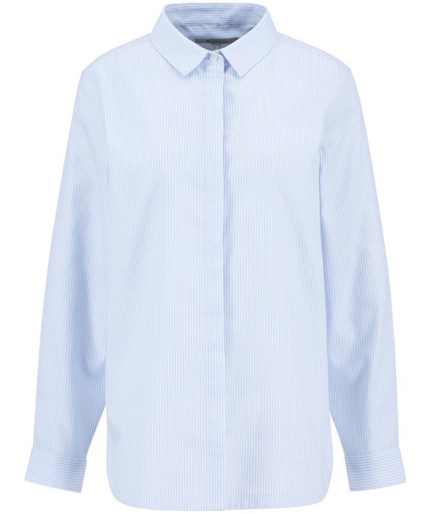 Women's Barbour Claydon Shirt - Ice Blue Stripe