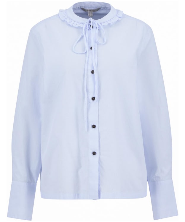 Women's Barbour Cecelia Shirt - Ice Blue Stripe