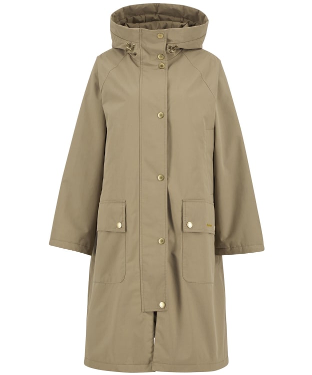 Women's Barbour Catalina Showerproof Jacket - Military Brown