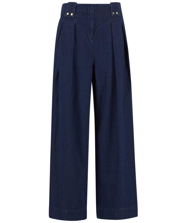 Women's Barbour Arla Denim Trousers - Rinse Wash Denim