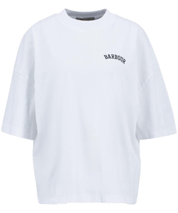 Women's Barbour Claydon T-Shirt - White