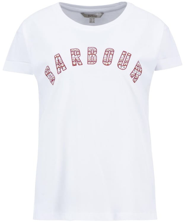 Women's Barbour Kingsford T-Shirt - White