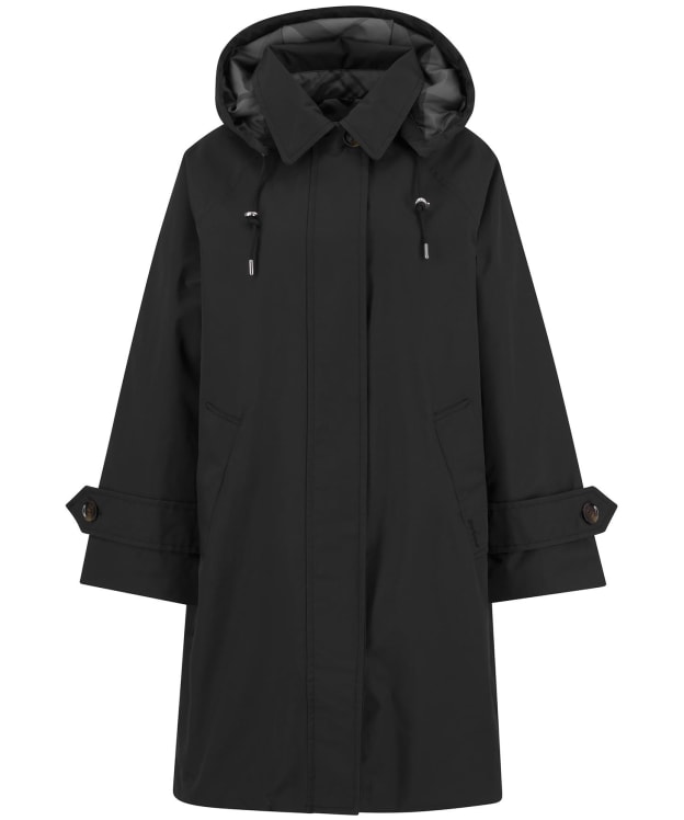 Women's Barbour Sadie Waterproof Jacket - Black / Onyx Tartan