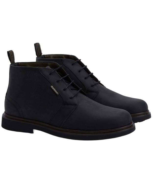 Men's Barbour Meays Chukka Boots - Black