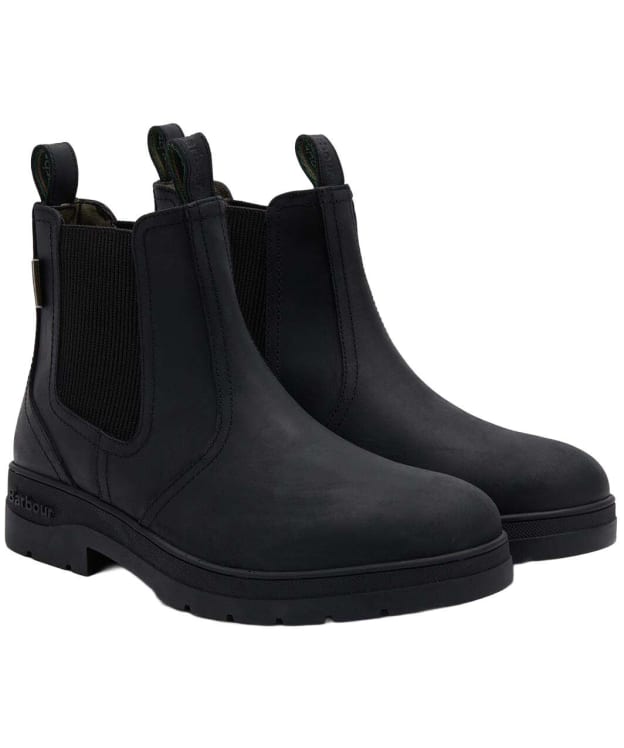 Men's Barbour Turnbull Chelsea Boots - Black