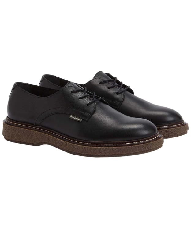 Men's Barbour Harefield Derby Shoes - Black