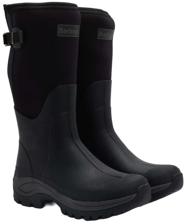Men's Barbour Tynedale Tall Wellingtons - Black