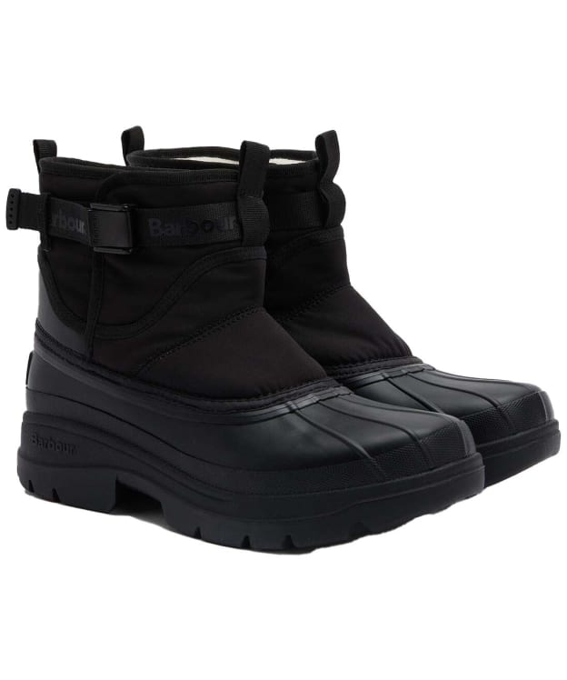 Men's Barbour Braybourn Duck Boot Welly - Black