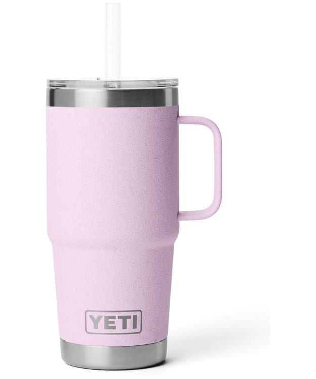 YETI Rambler 25oz Stainless Steel Vacuum Insulated Straw Mug - Cherry Blossom