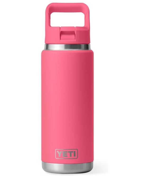 YETI Rambler 26oz Stainless Steel Vacuum Insulated Leakproof Straw Bottle - Tropical Pink