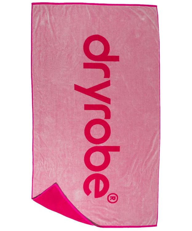 dryrobe® Organic Cotton Beach Towel - Pink