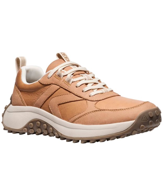 Women's KEEN KS86 Leather Trainers - Natural / Birch