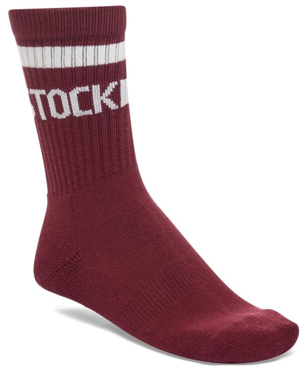 Men's Birkenstock Cotton Tennis Socks - Zinfandel