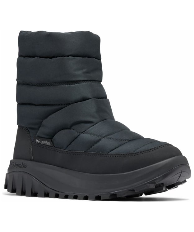 Women's Columbia Snowtrot Mid Insulated Snow Boots - Black / Titanium II