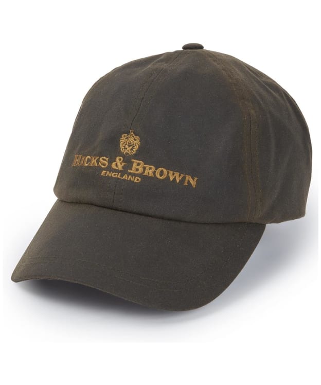 Hicks & Brown Wax Baseball Cap - Olive