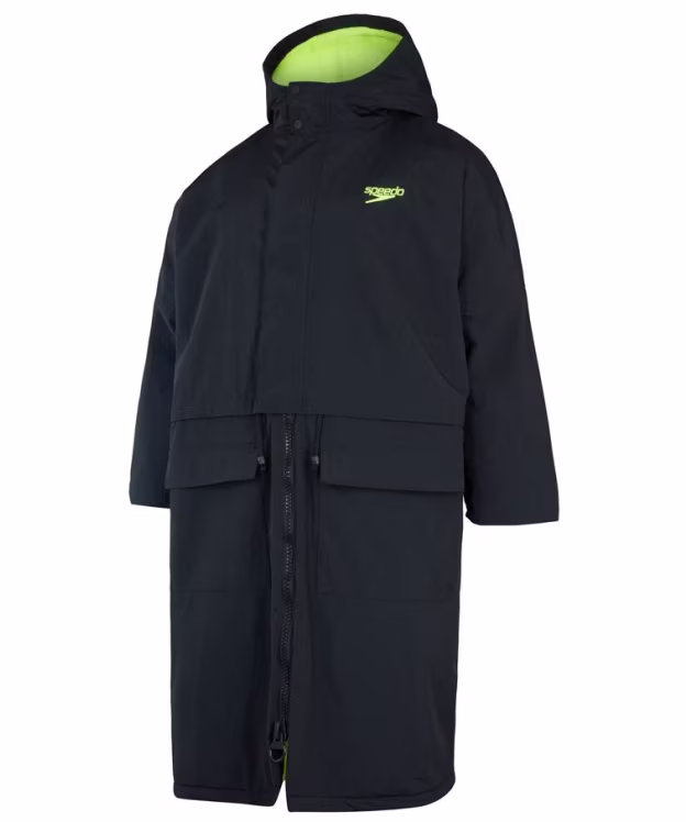 Speedo Therma Change Robe - Black / Yellow