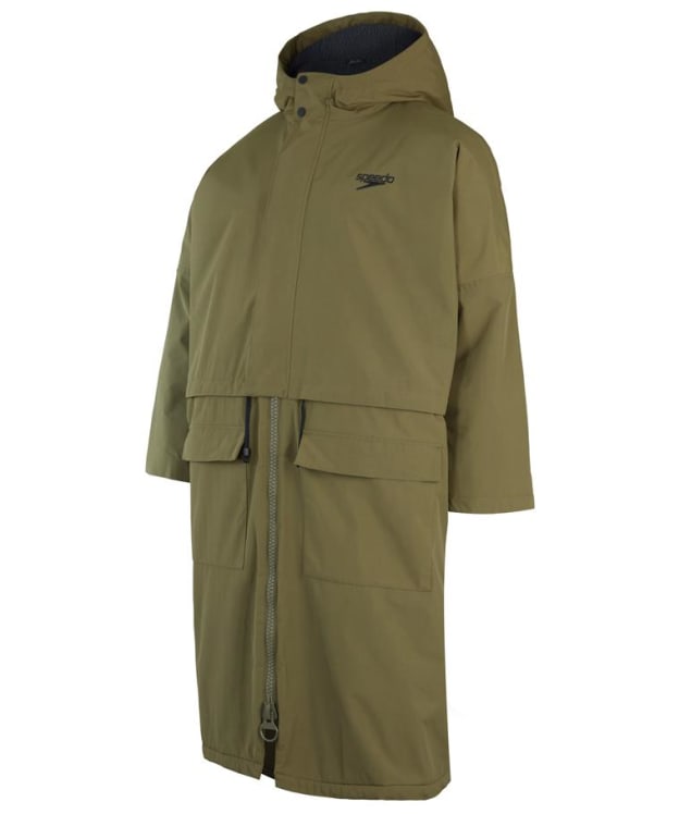 Speedo Therma Change Robe - Olive / Black