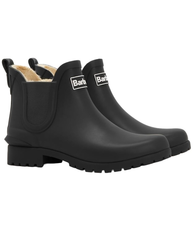 Women's Barbour Kirkton Chelsea Wellingtons - Black