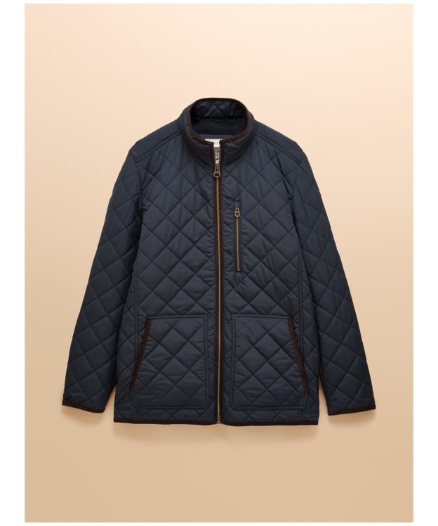 Men's Joules Maynard Diamond Quilted Jacket - Navy